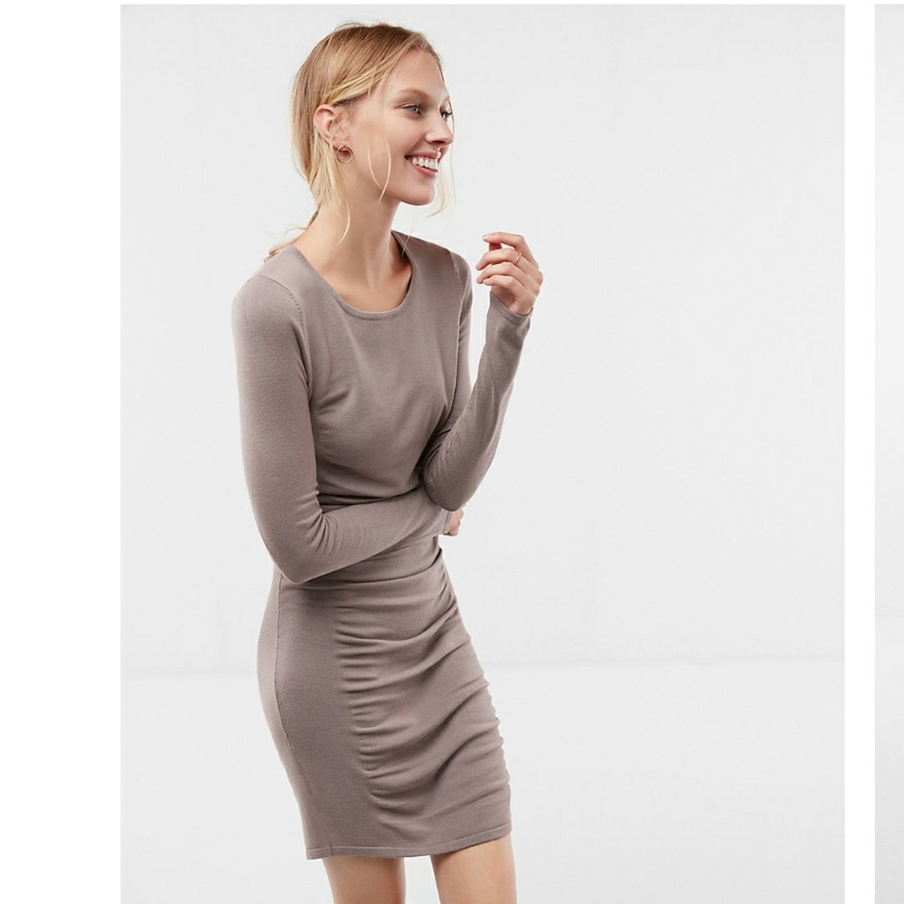 RUCHED DRESS